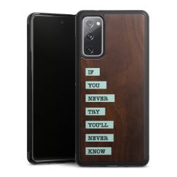 Holz Hard Case Walnuss