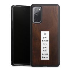 Holz Hard Case Walnuss