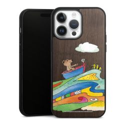 Holz Hard Case Walnuss