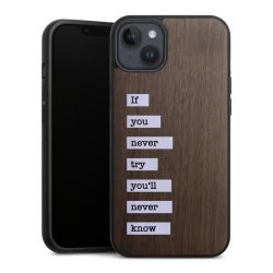 Holz Hard Case Walnuss