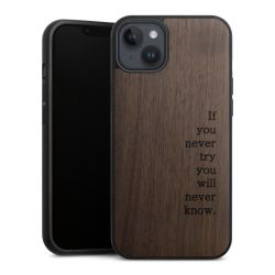 Holz Hard Case Walnuss