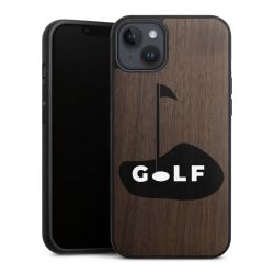 Holz Hard Case Walnuss