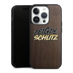 Holz Hard Case Walnuss