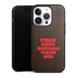 Holz Hard Case Walnuss