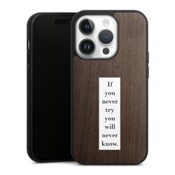 Holz Hard Case Walnuss