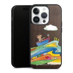 Holz Hard Case Walnuss