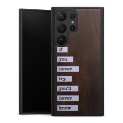 Holz Hard Case Walnuss