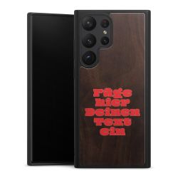 Holz Hard Case Walnuss