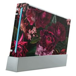 Dunkelrote und rosa Blüten