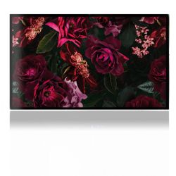 Fiori rosso scuro e rosa