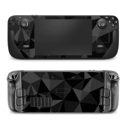 Motif Polygone Noir