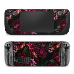 Fiori rosso scuro e rosa