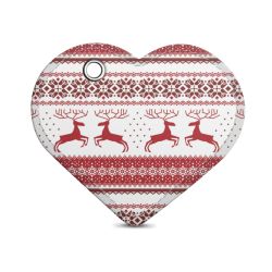 Key chain heart-shaped