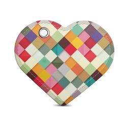 Key chain heart-shaped