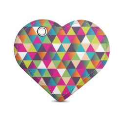 Key chain heart-shaped