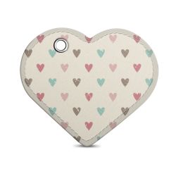 Key chain heart-shaped