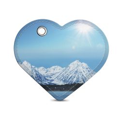 Key chain heart-shaped