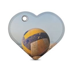 Key chain heart-shaped