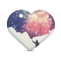 Key chain heart-shaped