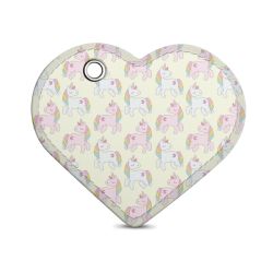 Key chain heart-shaped