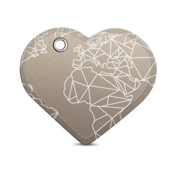 Key chain heart-shaped