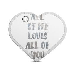 Key chain heart-shaped