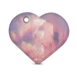 Key chain heart-shaped