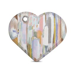 Key chain heart-shaped