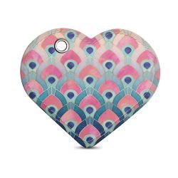 Key chain heart-shaped