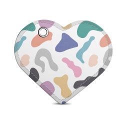 Key chain heart-shaped