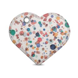 Key chain heart-shaped