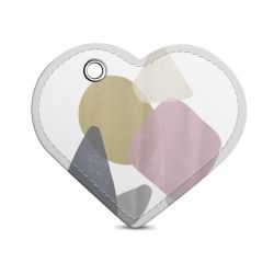 Key chain heart-shaped