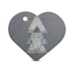 Key chain heart-shaped