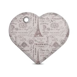 Key chain heart-shaped