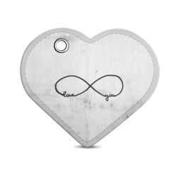 Key chain heart-shaped