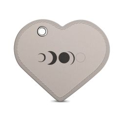 Key chain heart-shaped