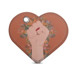 Key chain heart-shaped