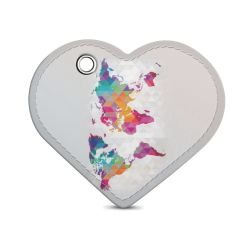 Key chain heart-shaped