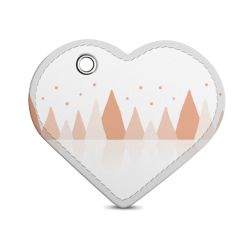 Key chain heart-shaped