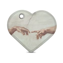 Key chain heart-shaped