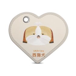 Key chain heart-shaped