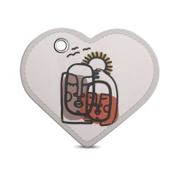 Key chain heart-shaped