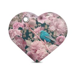 Key chain heart-shaped