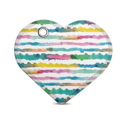 Key chain heart-shaped