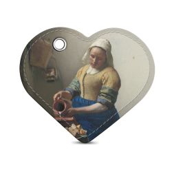 Key chain heart-shaped