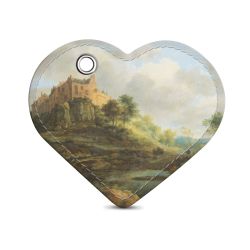 Key chain heart-shaped