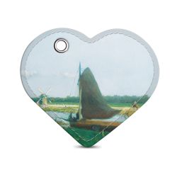 Key chain heart-shaped