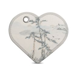 Key chain heart-shaped