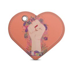 Key chain heart-shaped