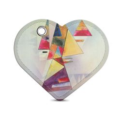 Key chain heart-shaped